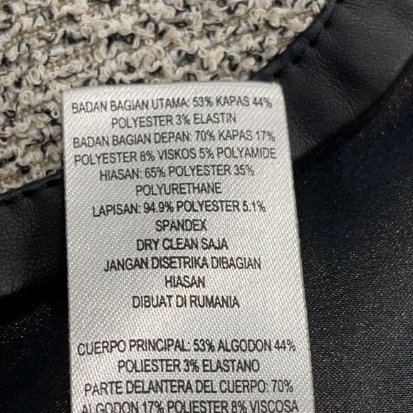 French Connection Mixed Media Jacket / Blazer - Picture 8 of 8